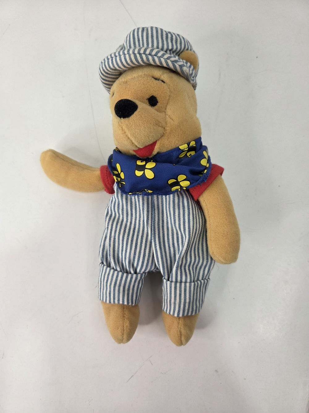Disney store Mini Bean Bag plush 8" Choo Choo Winnie the Pooh